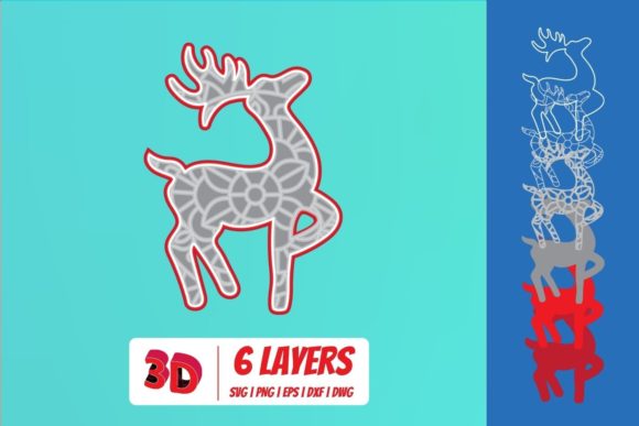 3D Christmas Deer 3 SVG Cut File: What to Check Before You Download and Cut