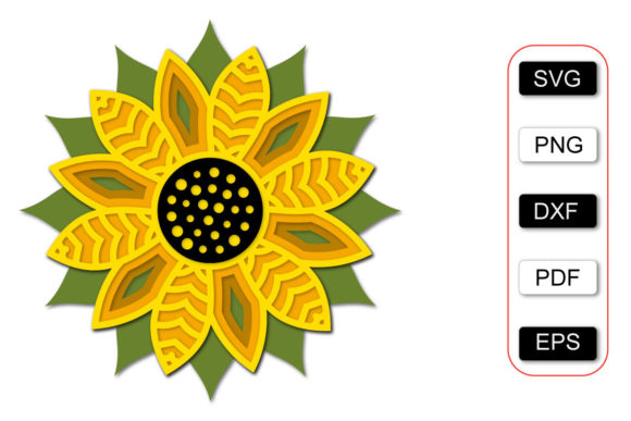 3D Sunflower: A Display Font with Genuine Depth