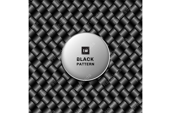 Abstract 3D Black Metallic Weave Pattern: Redefining Visual Identity in the Modern Creative Landscape