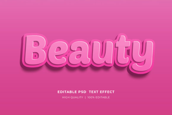 Beauty 3D Editable Style Text Effect: Getting the Most Out of This Versatile Design Tool