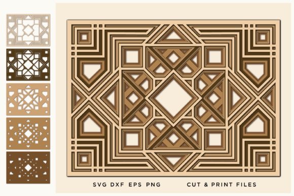Bringing Depth and Detail Home: The Real Appeal of Art Deco Grille, Wall Art 3D