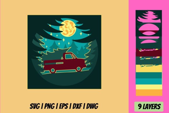 Christmas Shadow Box 3D Layered SVG Cut: A Strategic Tool for Creative and Commercial Goals