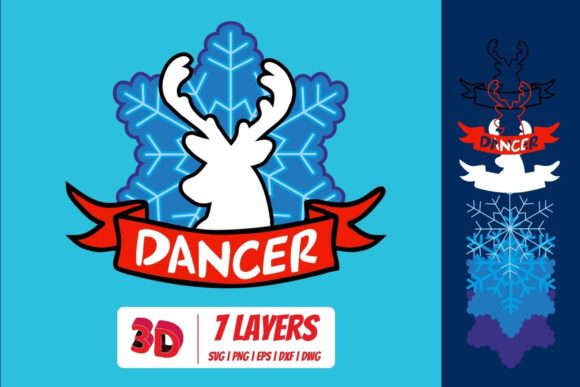 Dancer 3D Layered SVG Cut File: A Strategic Design Resource for Creators and Professionals