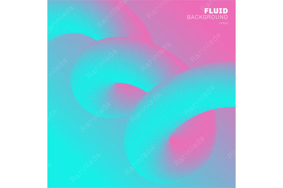 Discover the Dynamic Appeal of the 3D Spiral Liquid Line Gradient Shape