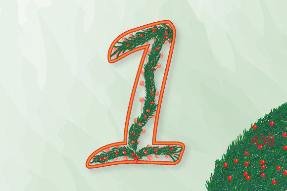 Evaluating the 3D Christmas Multilayer Number 1 SVG for Creative Projects