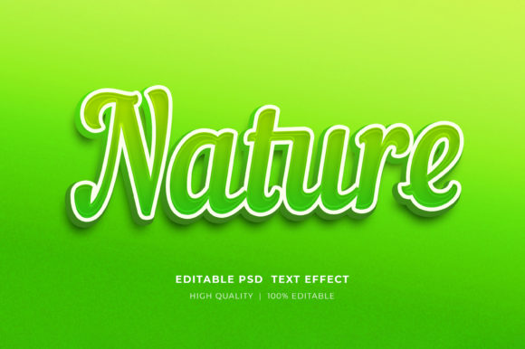 Exploring the Nature Editable 3d Text Style Effect: A New Dimension in Digital Design