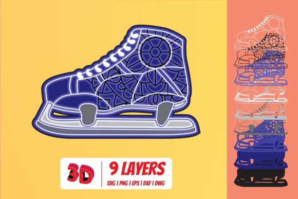 Hockey 3 3D Layered SVG Cut File: A Practical Evaluation for Craft Projects