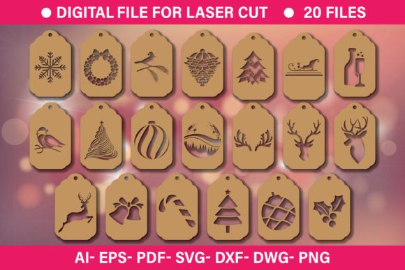 How 3D Laser Cut Christmas Gift Tag and DXF Cut Are Redefining Holiday Crafting and Business Opportunities