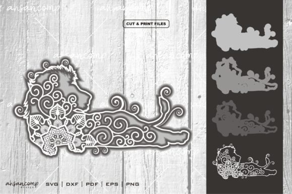 How the Lion Mandala Vector 3D Layered 4 Fits Into Real Projects and Everyday Workflows