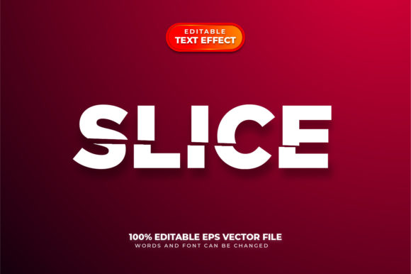 Mastering the Slice 3D Text Effect with Editable Text for Modern Design