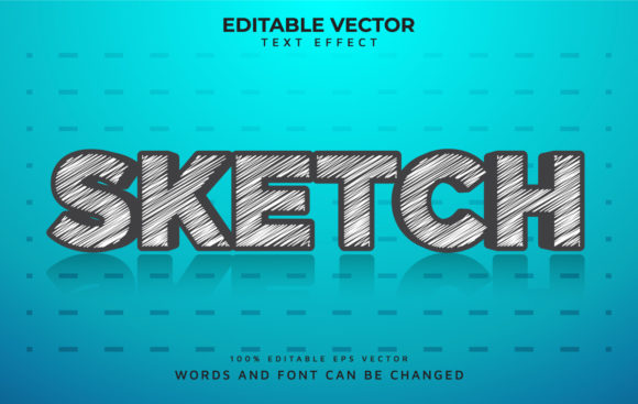 Sketch Effect 3D: When Your Typography Needs Depth and Personality