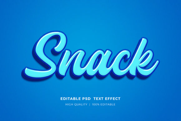 Snack Editable 3D Text Style Effect: A Complete Guide to Playful Typography Design