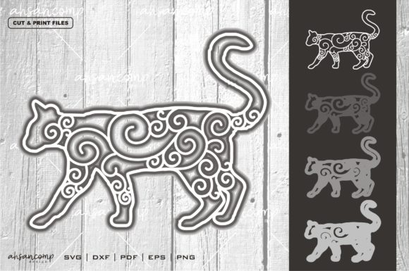 Understanding Cat 4 Vector SVG 3D Layered Graphics: A Balanced Perspective