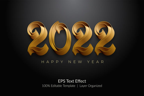 Understanding the 2022 Golden Color 3D Style Text Effect: Design, Purpose, and Practical Use