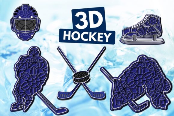 Unlock the Ice Rink: A Complete Guide to 3D Hockey SVG Bundles for Creators and Fans