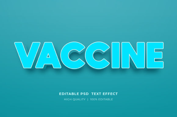 Vaccine Editable 3d Text Style Effect: A Versatile Design Tool for Modern Visual Communication