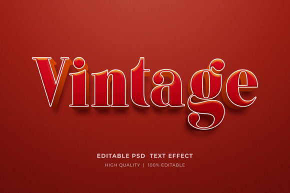 Vintage Editable 3D Text Style Effect: A Practical Guide for Designers and Content Creators