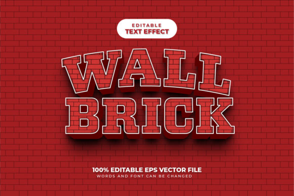 Wall Brick 3D Text Effect with Editable Text: A Complete Guide for Designers and Creatives