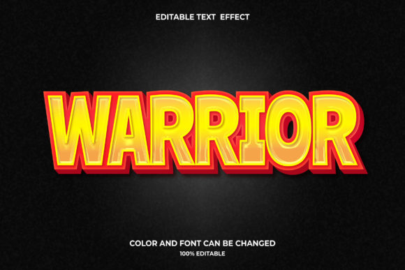 Warrior 3D Editable Text Effect: An Objective Evaluation for Designers and Marketers