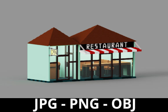 Why 3D Rendering Restaurant Voxel Art Is Reshaping Visual Storytelling in the Hospitality Industry